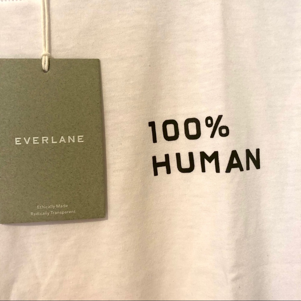 Everlane The 100% Human Box-Cut Tee - Picture 5 of 5